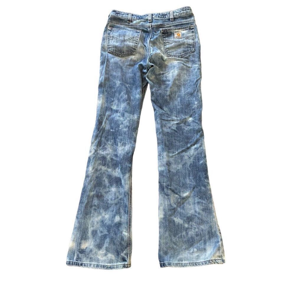 Carhartt Women's Boot Cut Jeans - Light Blue